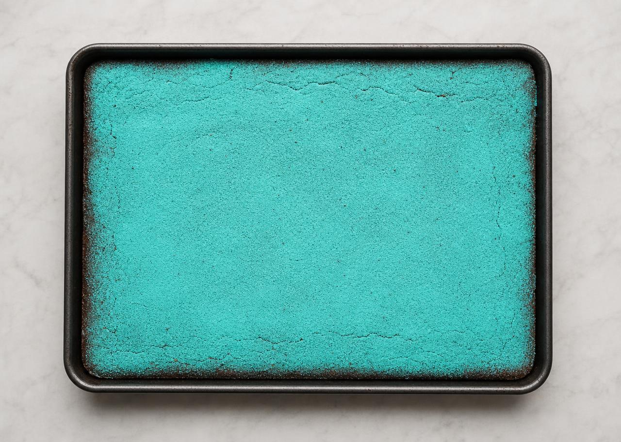 Flood a sheet pan